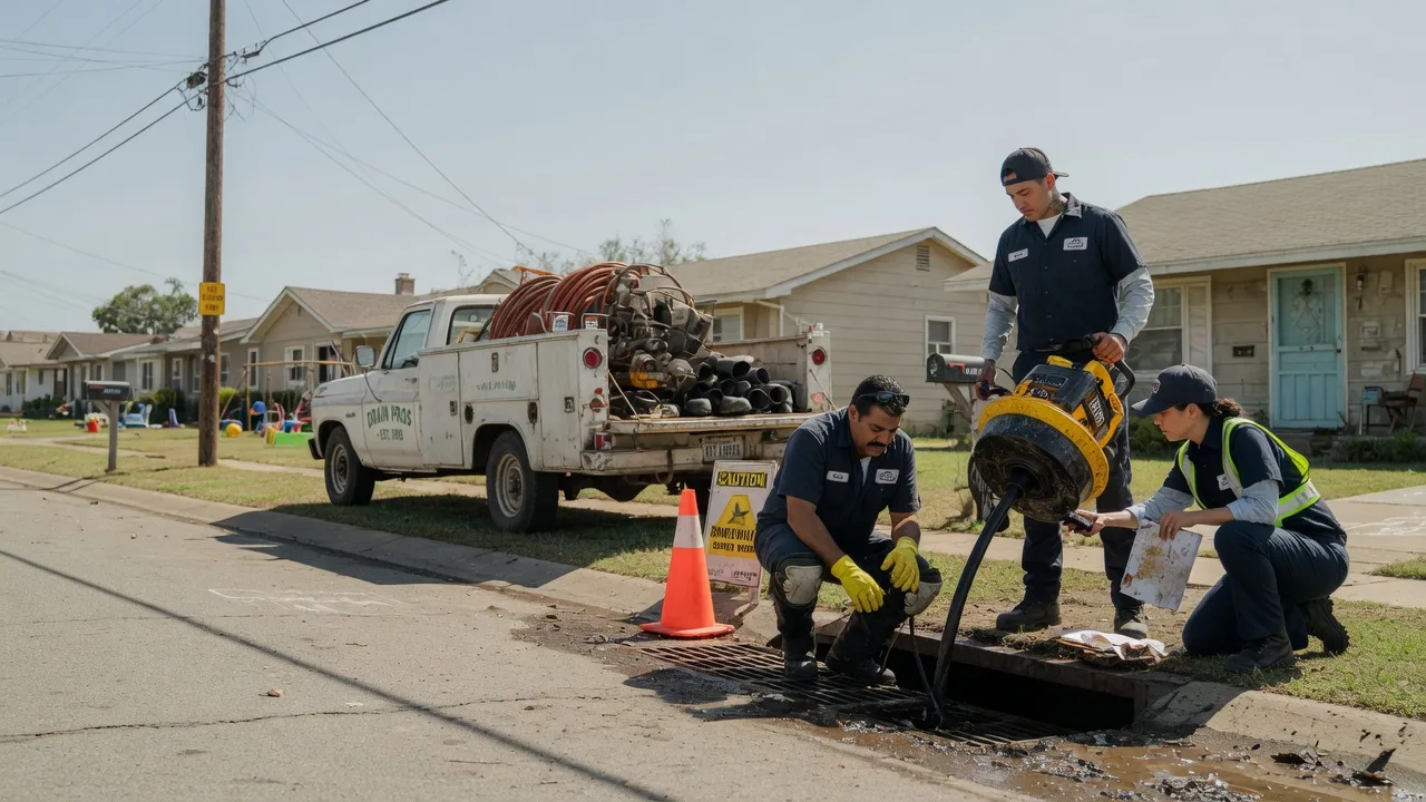 Drain Cleaning in Harwood, TX near me